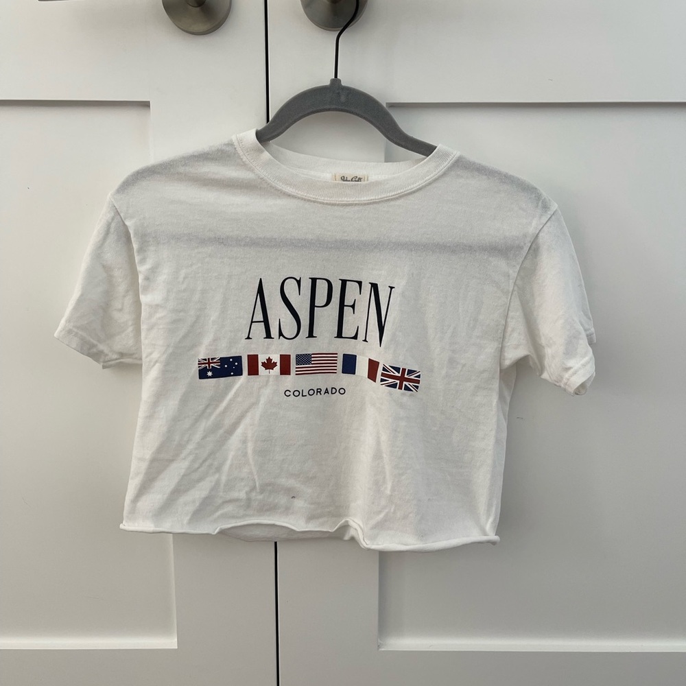 John Galt Aspen Crop Top